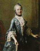 Pietro Antonio Rotari Princess Elisabeth of Saxe oil on canvas